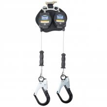 Werner Fall Protection R413008LE-R - R430006TB 9ft Bantam Tie-Back Web Self-Retracting Lifeline w/ Steel Tie-Back Sna