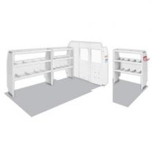 Weather Guard 600-8130Rca - Commercial Shelving Van Package, Full-Size, NV2500, 130 in Wheelbase