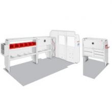 Weather Guard 600-8133Rca - HVAC/Mechanical Van Package, NV2500, 130 in Wheelbase