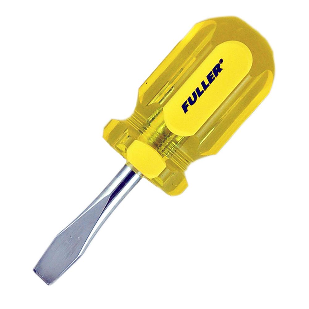 1/4-In. x 1-1/2-In. (Stubby) Slot Head Golden GripÂ® Screwdriver<span class=' ItemWarning' style='display:block;'>Item is usually in stock, but we&#39;ll be in touch if there&#39;s a problem<br /></span>