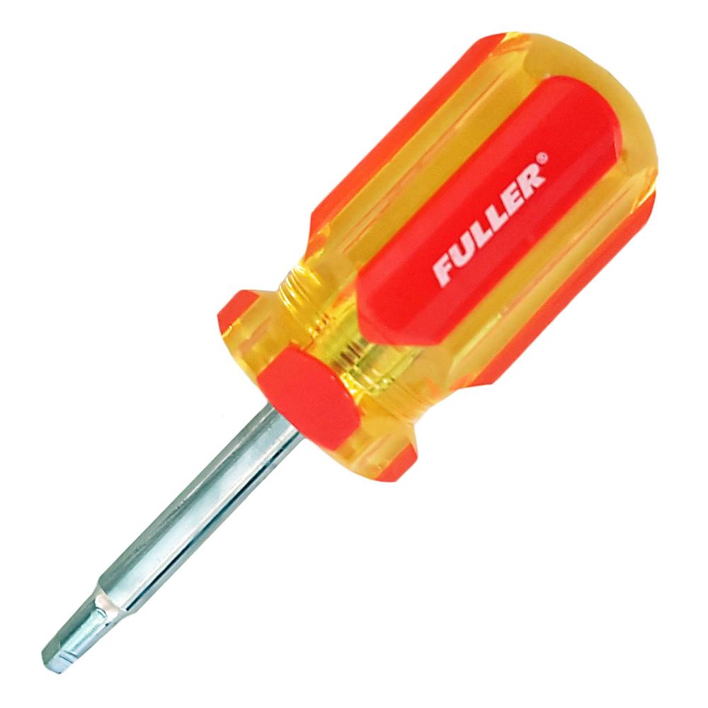 #2 Square Head, Stubby Golden GripÂ® Screwdriver<span class=' ItemWarning' style='display:block;'>Item is usually in stock, but we&#39;ll be in touch if there&#39;s a problem<br /></span>