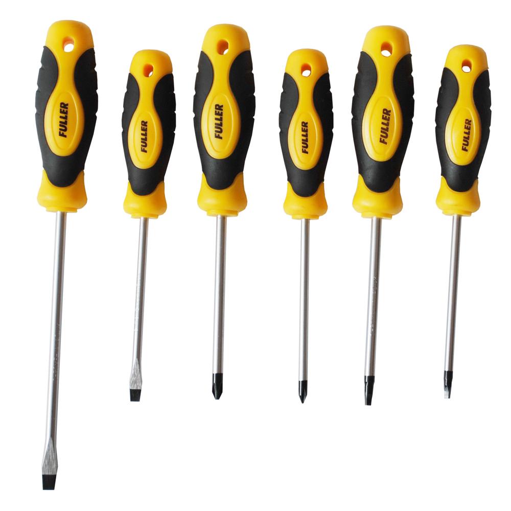 Composite-Handle Screwdriver Set (6-Pc.)<span class=' ItemWarning' style='display:block;'>Item is usually in stock, but we&#39;ll be in touch if there&#39;s a problem<br /></span>