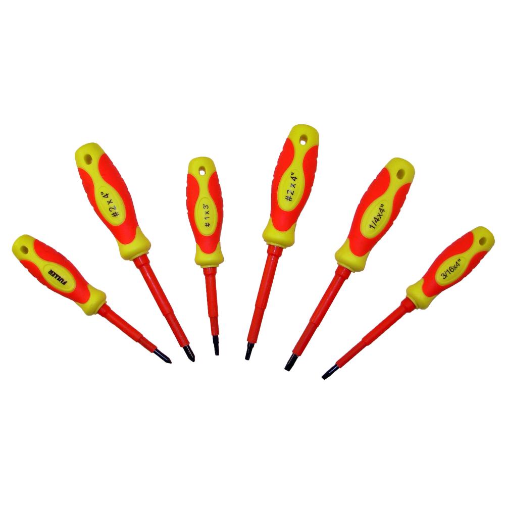 Insulated Screwdriver Set (6-Pc.)<span class=' ItemWarning' style='display:block;'>Item is usually in stock, but we&#39;ll be in touch if there&#39;s a problem<br /></span>