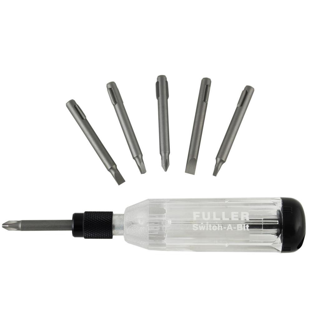 Versatile 6-in-1 Switch-A-Bit screwdriver<span class=' ItemWarning' style='display:block;'>Item is usually in stock, but we&#39;ll be in touch if there&#39;s a problem<br /></span>