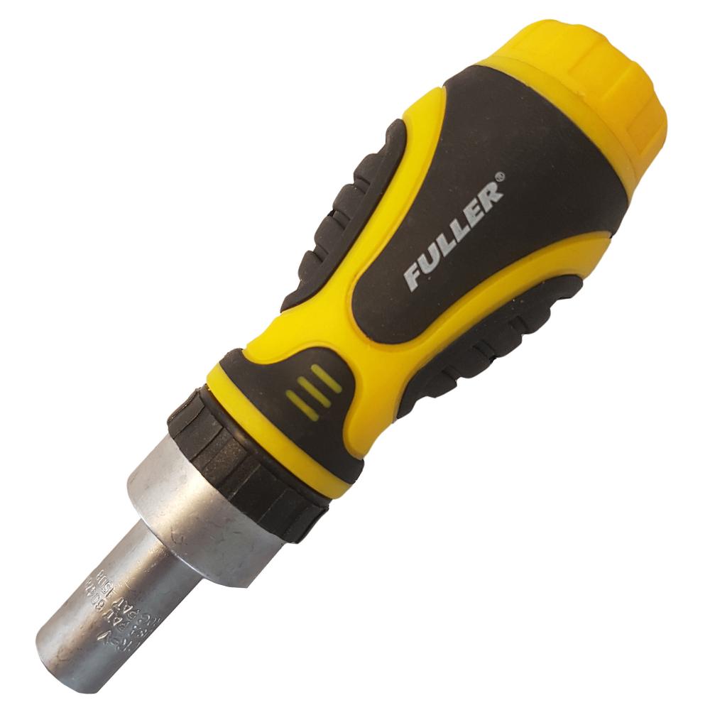 Ratcheting Multi-Bit Stubby Screwdriver (6-Pc.)<span class=' ItemWarning' style='display:block;'>Item is usually in stock, but we&#39;ll be in touch if there&#39;s a problem<br /></span>