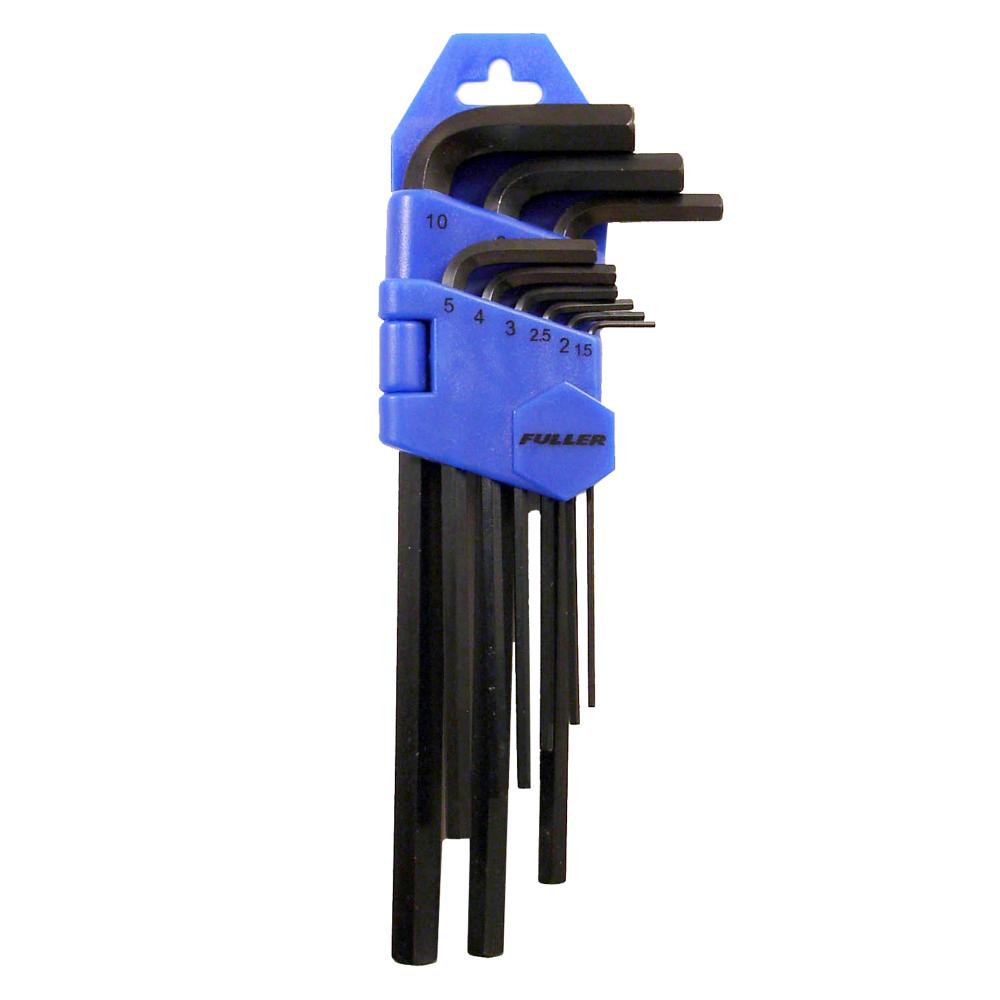 Long Arm Metric Hex Key Set with Holder (9-Pc.)<span class=' ItemWarning' style='display:block;'>Item is usually in stock, but we&#39;ll be in touch if there&#39;s a problem<br /></span>