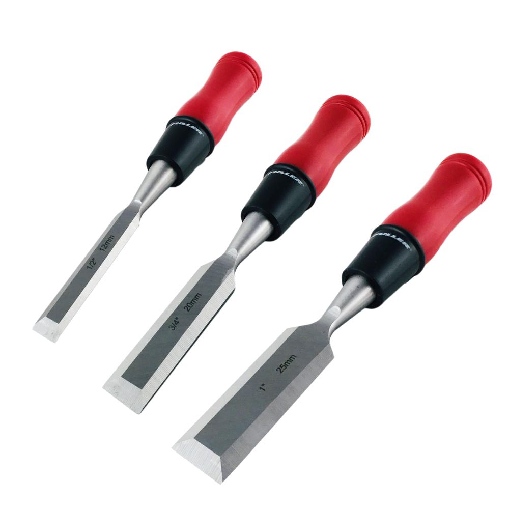 PRO Heavy-Duty Wood Chisel Set (3-Pc.)<span class=' ItemWarning' style='display:block;'>Item is usually in stock, but we&#39;ll be in touch if there&#39;s a problem<br /></span>