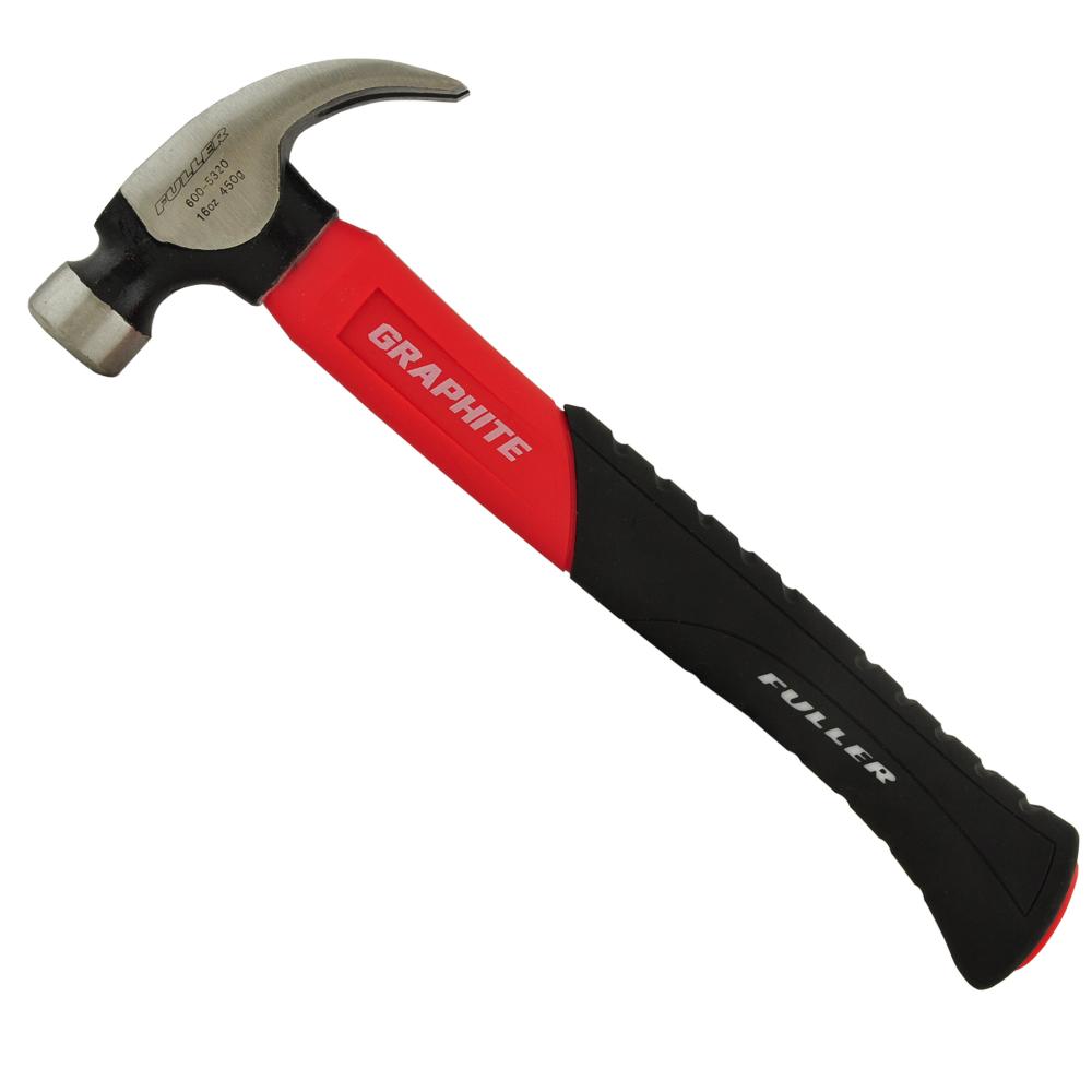 16-Oz. Claw Hammer with Graphite Shaft<span class=' ItemWarning' style='display:block;'>Item is usually in stock, but we&#39;ll be in touch if there&#39;s a problem<br /></span>