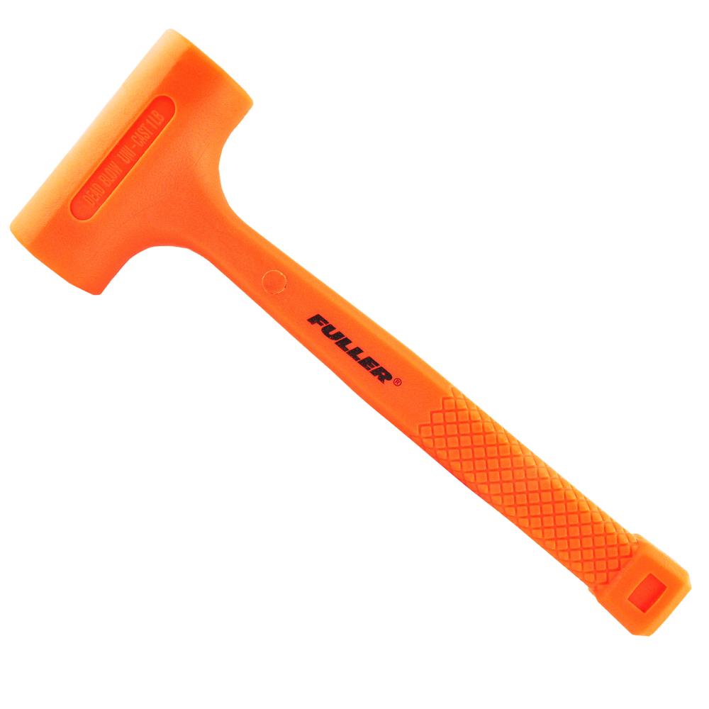 16-Oz. Orange Dead Blow Hammer<span class=' ItemWarning' style='display:block;'>Item is usually in stock, but we&#39;ll be in touch if there&#39;s a problem<br /></span>