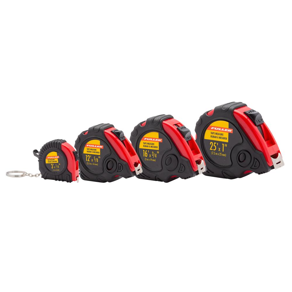 Assorted Set of Tape Measures (4-Pk.)<span class=' ItemWarning' style='display:block;'>Item is usually in stock, but we&#39;ll be in touch if there&#39;s a problem<br /></span>