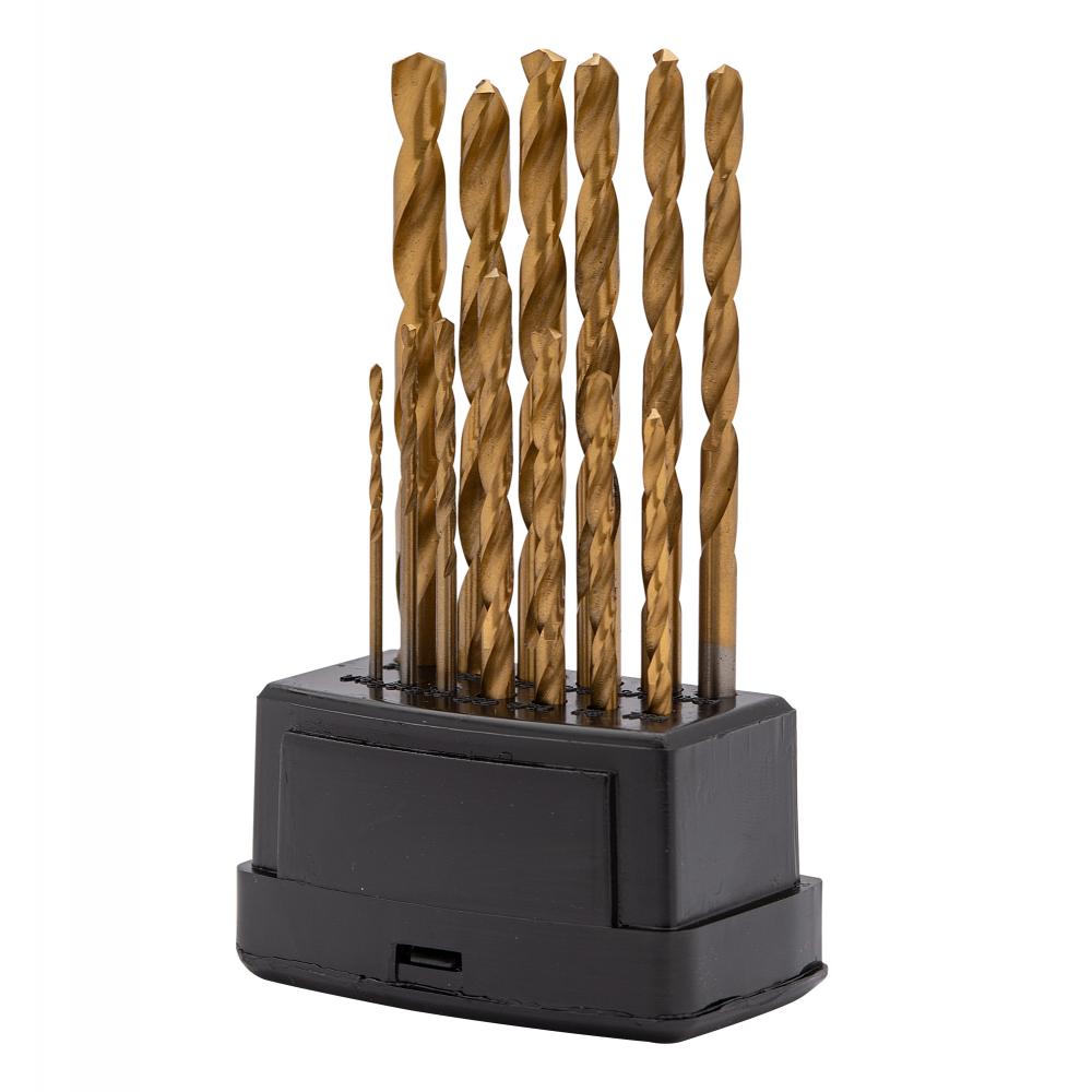 PRO Titanium Drill Bit Set (13-Pc.)<span class=' ItemWarning' style='display:block;'>Item is usually in stock, but we&#39;ll be in touch if there&#39;s a problem<br /></span>