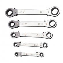 Fuller Tool 426-1505 - SAE Offset Ratcheting Box Wrench Set (5-Pc.)