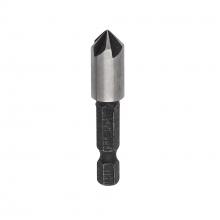 Fuller Tool 800-7000 - 3/8-In. x 2-In. Countersink Bit with Hex Shank