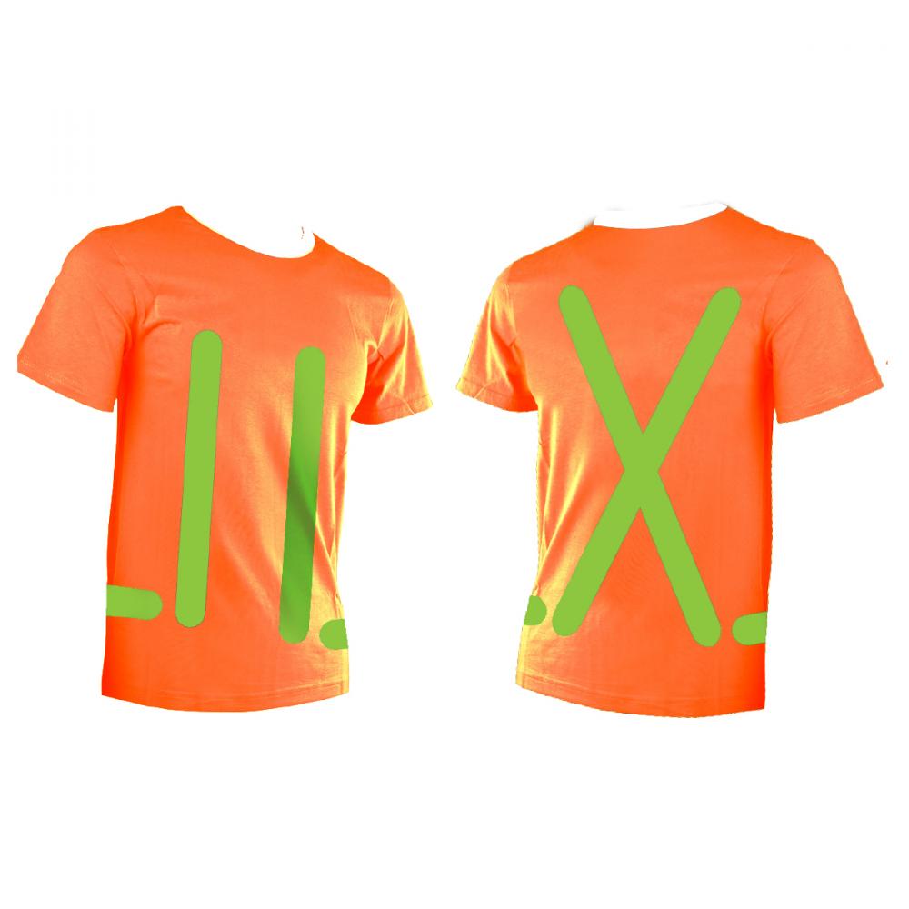 T-Shirt Traffic Safety with Stripes (M)<span class=' ItemWarning' style='display:block;'>Item is usually in stock, but we&#39;ll be in touch if there&#39;s a problem<br /></span>