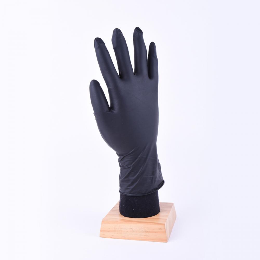 50Pk Latex Free Disposable Nitrile Gloves 8 Mil Black(XL)<span class=' ItemWarning' style='display:block;'>Item is usually in stock, but we&#39;ll be in touch if there&#39;s a problem<br /></span>