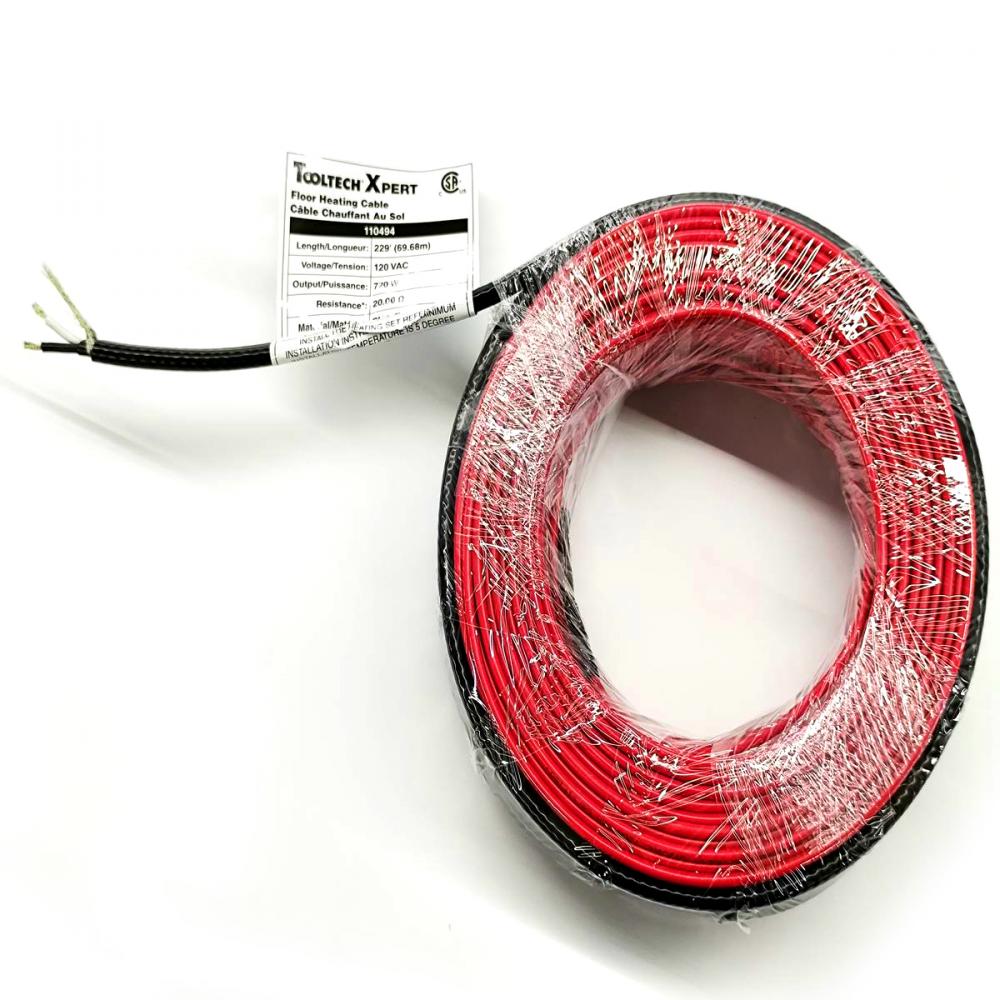 Floor Heating Cable 120V 267ft (81.29m) 840W<span class=' ItemWarning' style='display:block;'>Item is usually in stock, but we&#39;ll be in touch if there&#39;s a problem<br /></span>