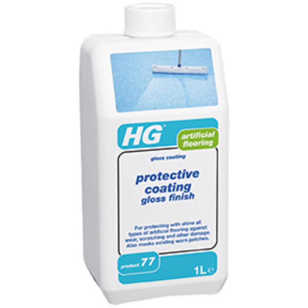 HG Artificial Flooring Protective Coating Gloss Finish 1L<span class=' ItemWarning' style='display:block;'>Item is usually in stock, but we&#39;ll be in touch if there&#39;s a problem<br /></span>