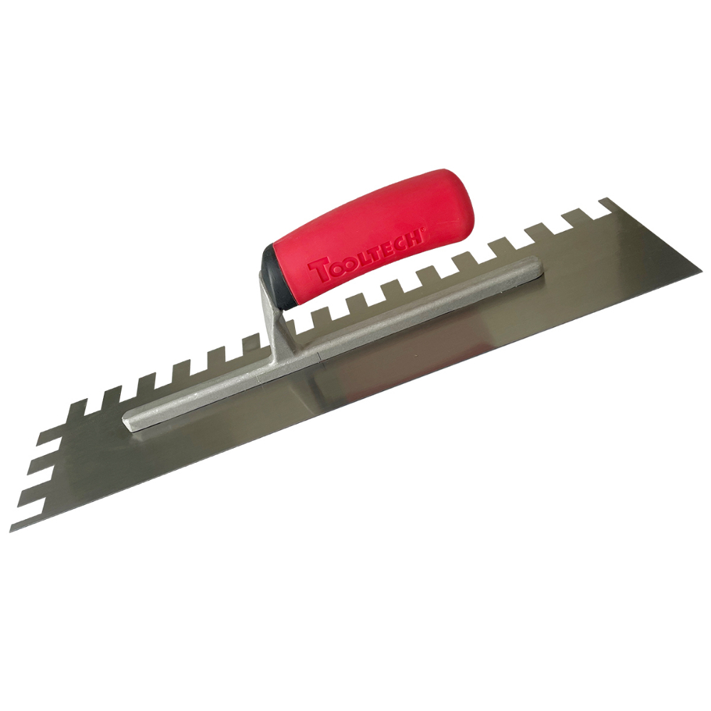 Trowel Notched 16in x 4in (½” x 3/4” Square Notch)<span class=' ItemWarning' style='display:block;'>Item is usually in stock, but we&#39;ll be in touch if there&#39;s a problem<br /></span>