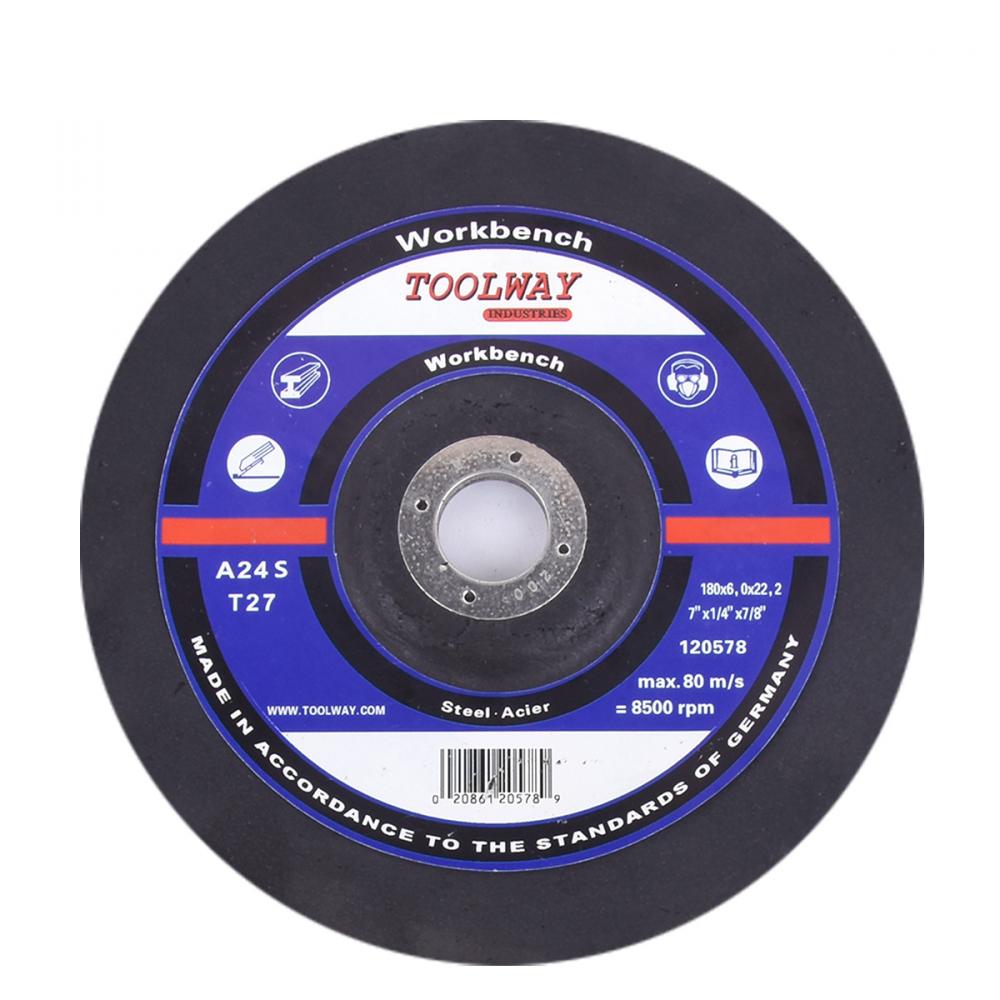 Cut-Off Wheel Depress Centre Abrasive 7in x ¼in x 7/8in Metal<span class=' ItemWarning' style='display:block;'>Item is usually in stock, but we&#39;ll be in touch if there&#39;s a problem<br /></span>