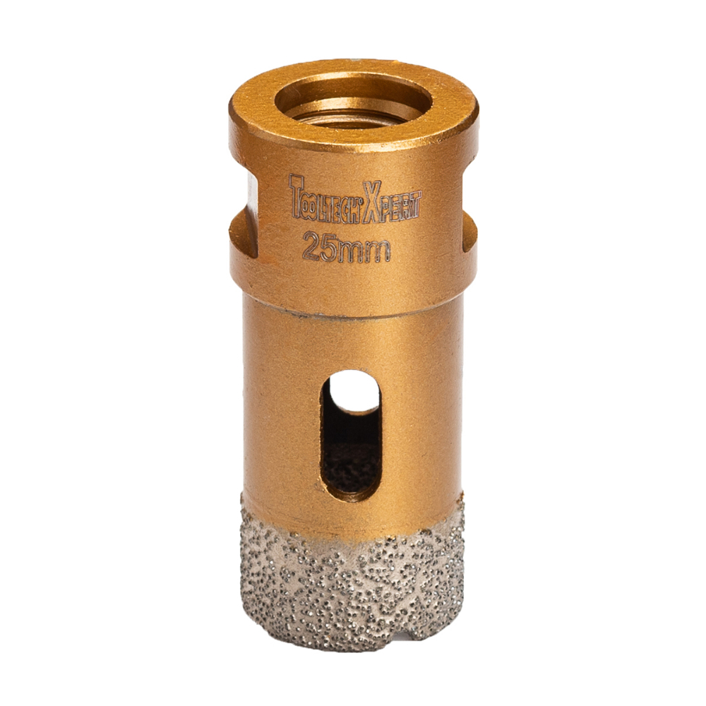 Diamond Core Hole Saw Bit 1in (25mm) Thread 5/8-11<span class=' ItemWarning' style='display:block;'>Item is usually in stock, but we&#39;ll be in touch if there&#39;s a problem<br /></span>