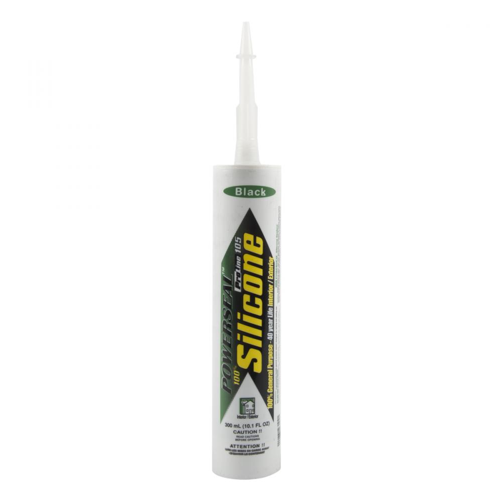 ProLine 105 General Purpose 100% Silicone Sealant 300ml Black<span class=' ItemWarning' style='display:block;'>Item is usually in stock, but we&#39;ll be in touch if there&#39;s a problem<br /></span>