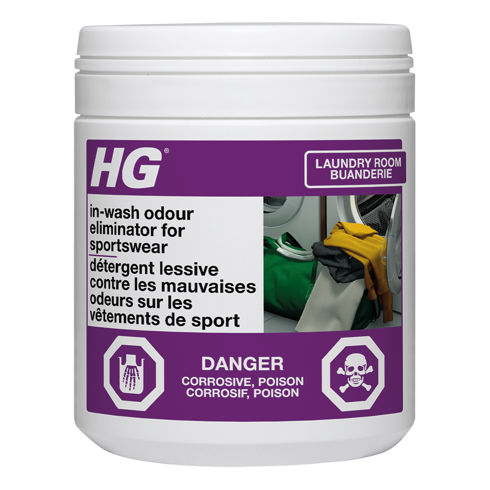 HG In-Wash Odour Eliminator For Sportswear 500g<span class=' ItemWarning' style='display:block;'>Item is usually in stock, but we&#39;ll be in touch if there&#39;s a problem<br /></span>