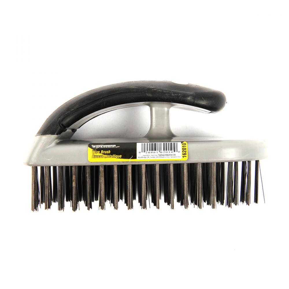 Wire Bristle Ergo Hand Brush 5in Carbon Steel<span class=' ItemWarning' style='display:block;'>Item is usually in stock, but we&#39;ll be in touch if there&#39;s a problem<br /></span>