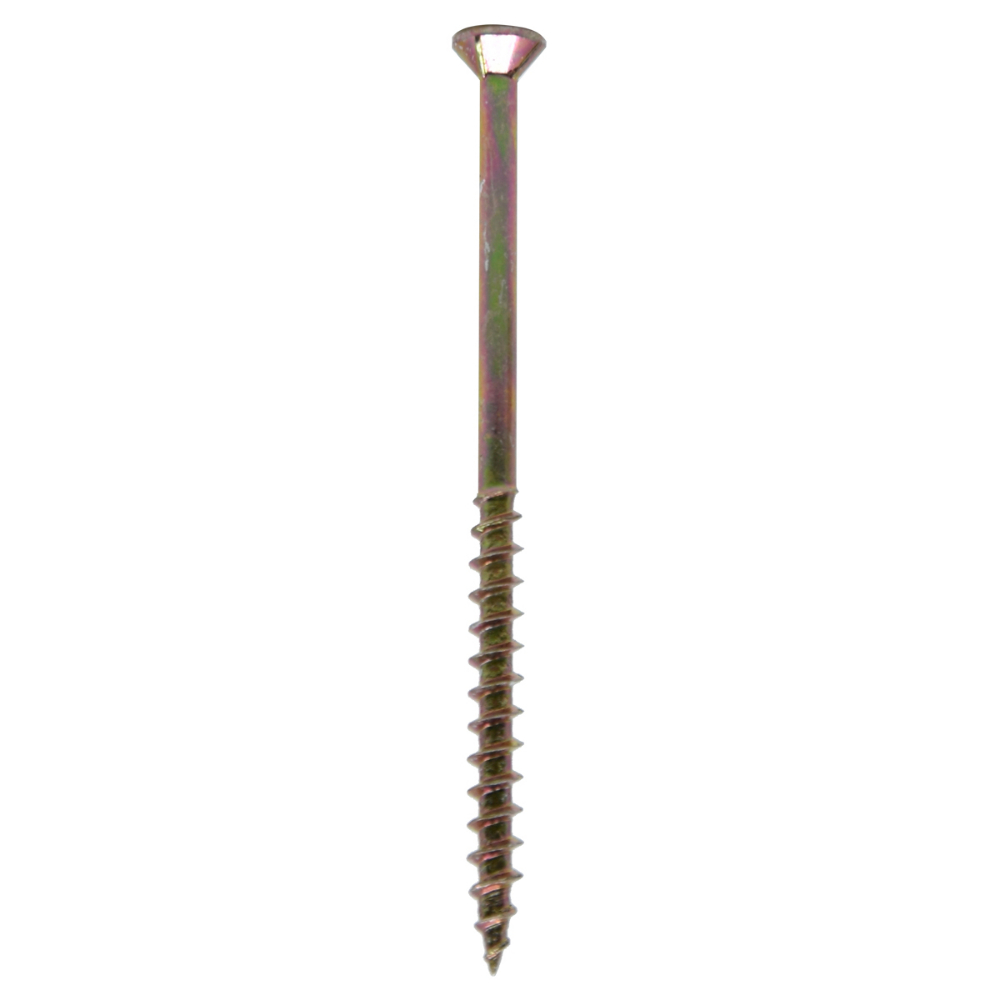 500PK Deck Screws Yellow Plated #8 x 3in<span class=' ItemWarning' style='display:block;'>Item is usually in stock, but we&#39;ll be in touch if there&#39;s a problem<br /></span>