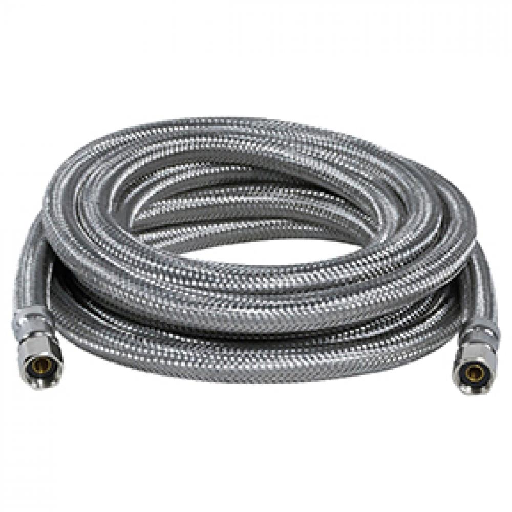 Flex Connector SS 1/4 Comp x 1/4 Comp x 20ft Ice Maker<span class=' ItemWarning' style='display:block;'>Item is usually in stock, but we&#39;ll be in touch if there&#39;s a problem<br /></span>