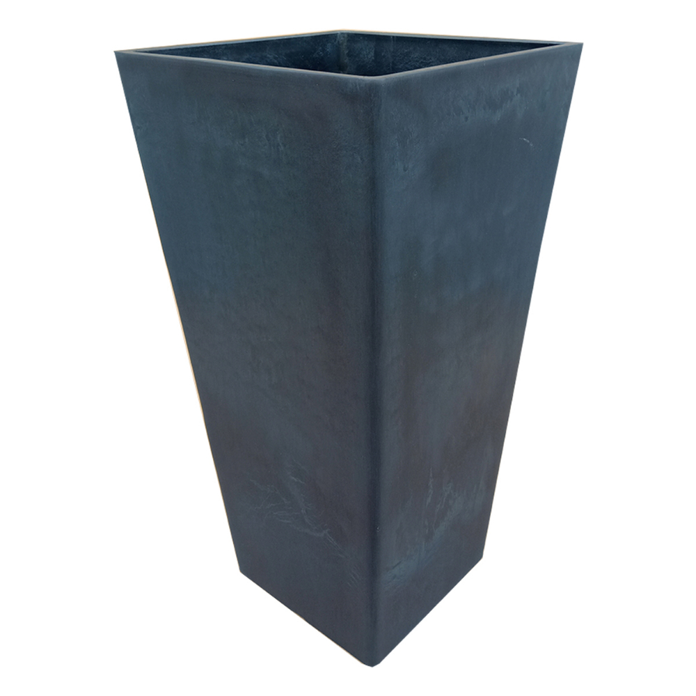 Planter Composite Square 13in x 28in Blue<span class=' ItemWarning' style='display:block;'>Item is usually in stock, but we&#39;ll be in touch if there&#39;s a problem<br /></span>