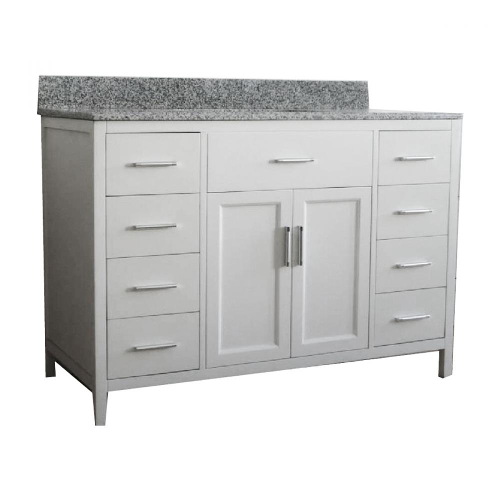 Vanity with Granite Top 48in Grey<span class=' ItemWarning' style='display:block;'>Item is usually in stock, but we&#39;ll be in touch if there&#39;s a problem<br /></span>