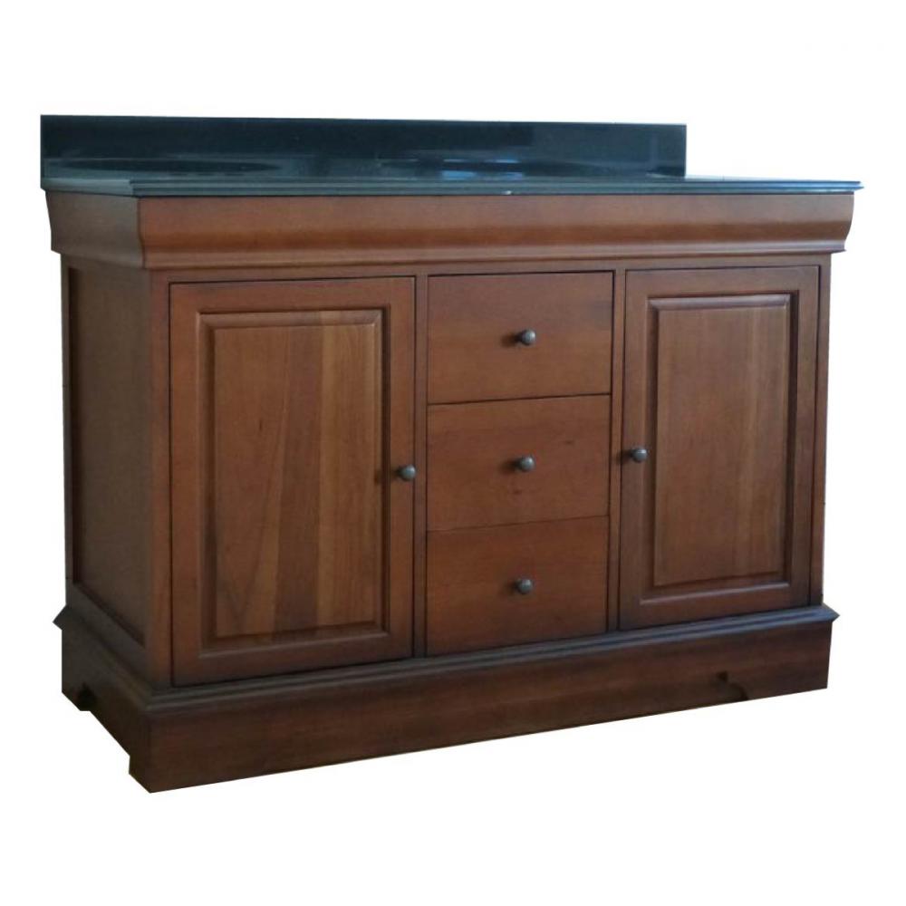 Vanity with Granite Top 48in Beige<span class=' ItemWarning' style='display:block;'>Item is usually in stock, but we&#39;ll be in touch if there&#39;s a problem<br /></span>