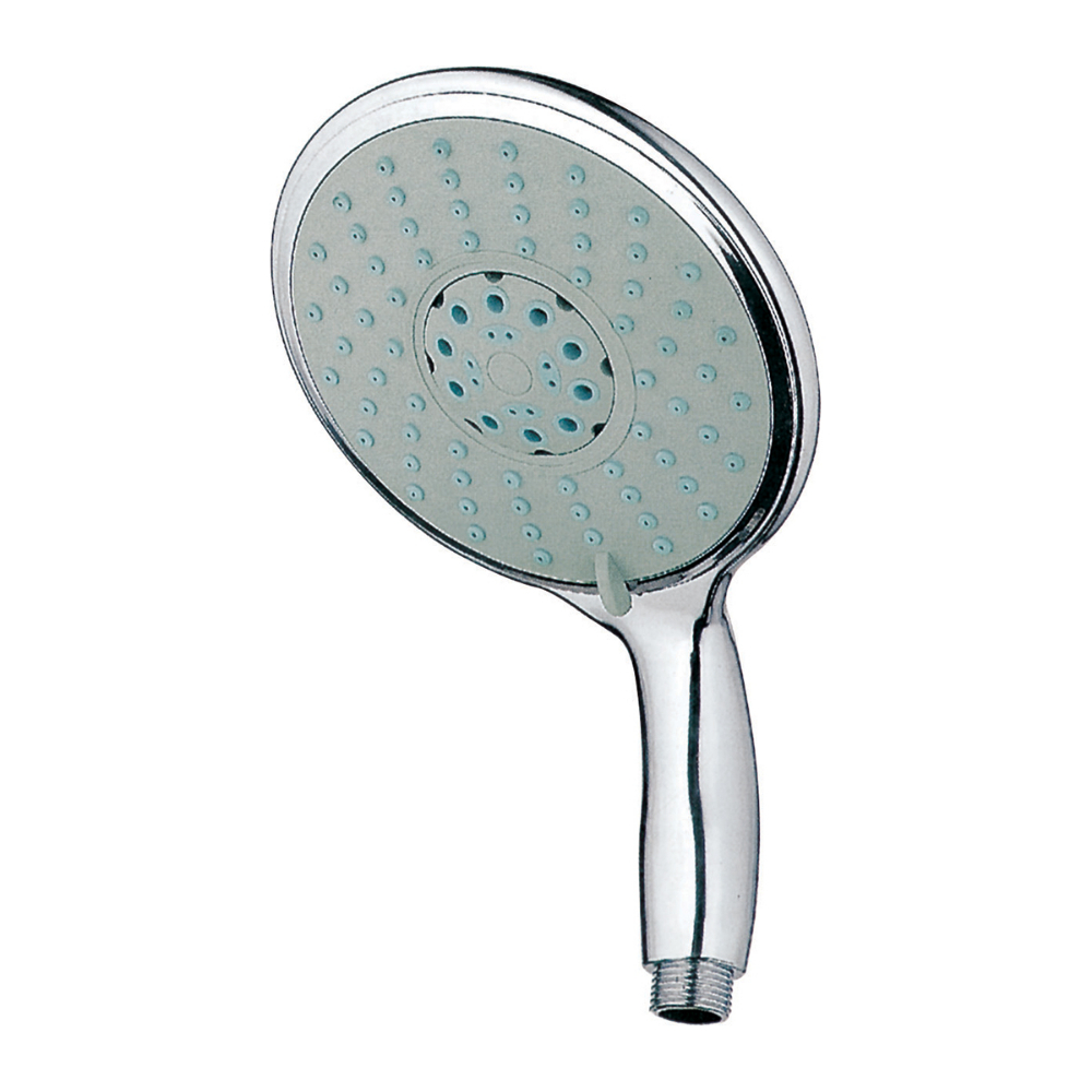 ABS Handheld Showerhead Round 6in (15cm) 3-Settings Chrome Plated<span class=' ItemWarning' style='display:block;'>Item is usually in stock, but we&#39;ll be in touch if there&#39;s a problem<br /></span>