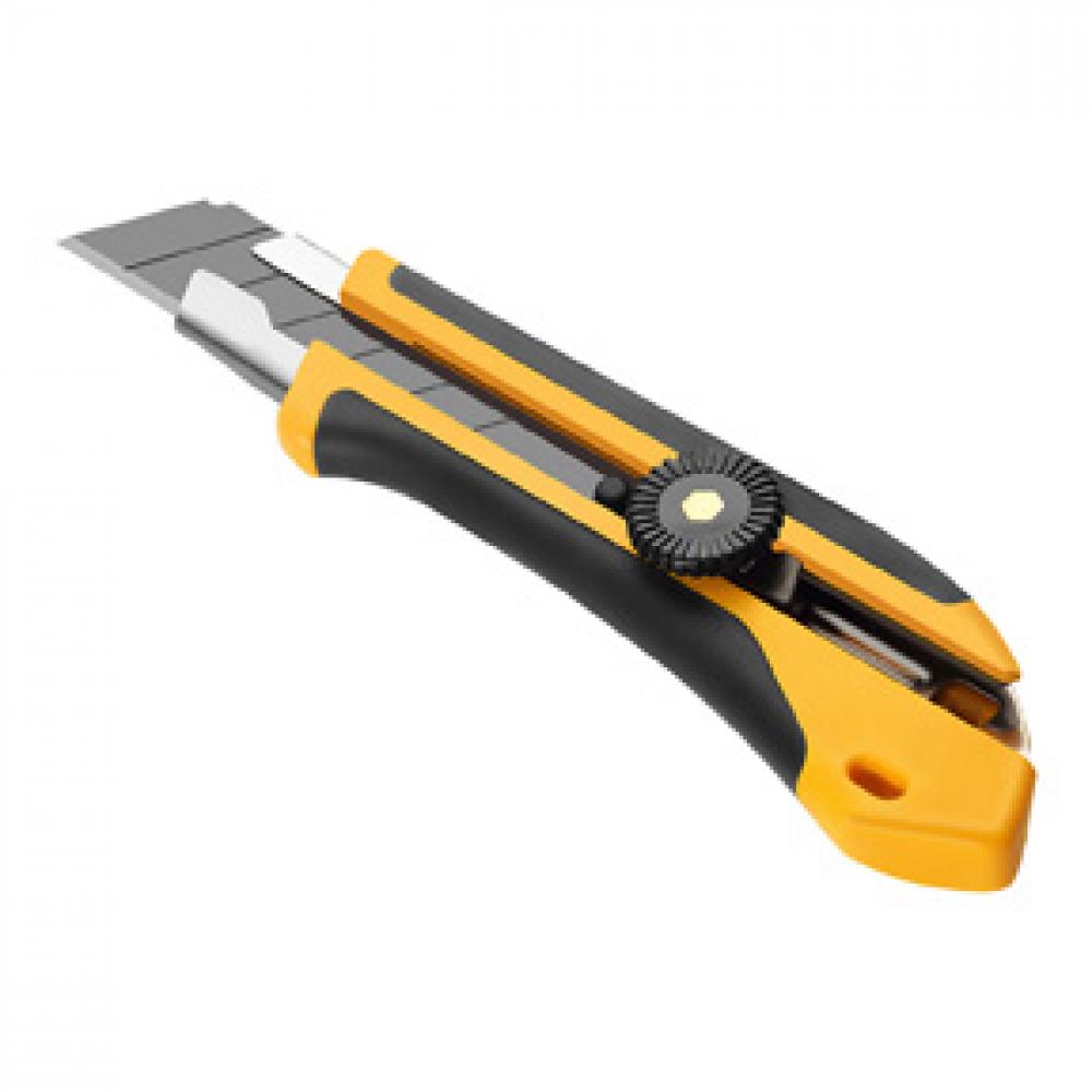 Heavy Duty Snap-Off Knife 50x27x180mm Blade(25x0.7x125xmm)<span class=' ItemWarning' style='display:block;'>Item is usually in stock, but we&#39;ll be in touch if there&#39;s a problem<br /></span>