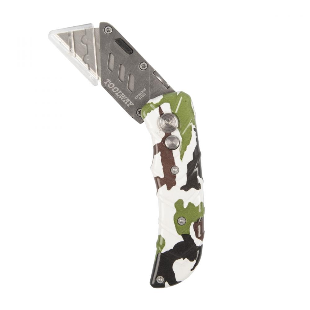 Utility Knife HD Foldable Locking Camouflage<span class=' ItemWarning' style='display:block;'>Item is usually in stock, but we&#39;ll be in touch if there&#39;s a problem<br /></span>