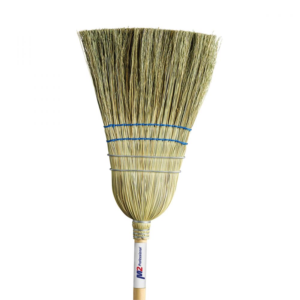 Corn Broom Heavy Duty Indoor/Outdoor 2-String/2-wire<span class=' ItemWarning' style='display:block;'>Item is usually in stock, but we&#39;ll be in touch if there&#39;s a problem<br /></span>