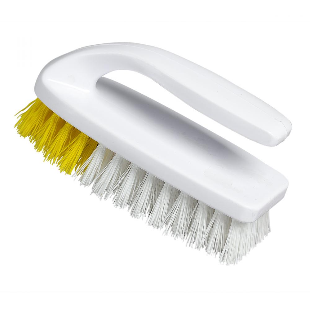 Hand Held Scrub Brush with Iron Style Handle 6in<span class=' ItemWarning' style='display:block;'>Item is usually in stock, but we&#39;ll be in touch if there&#39;s a problem<br /></span>