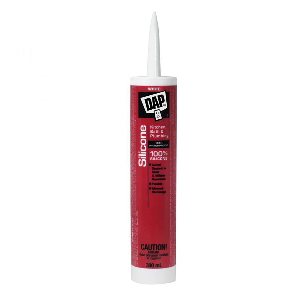 Silicone Kitchen & Bath Sealant 290ml White<span class=' ItemWarning' style='display:block;'>Item is usually in stock, but we&#39;ll be in touch if there&#39;s a problem<br /></span>