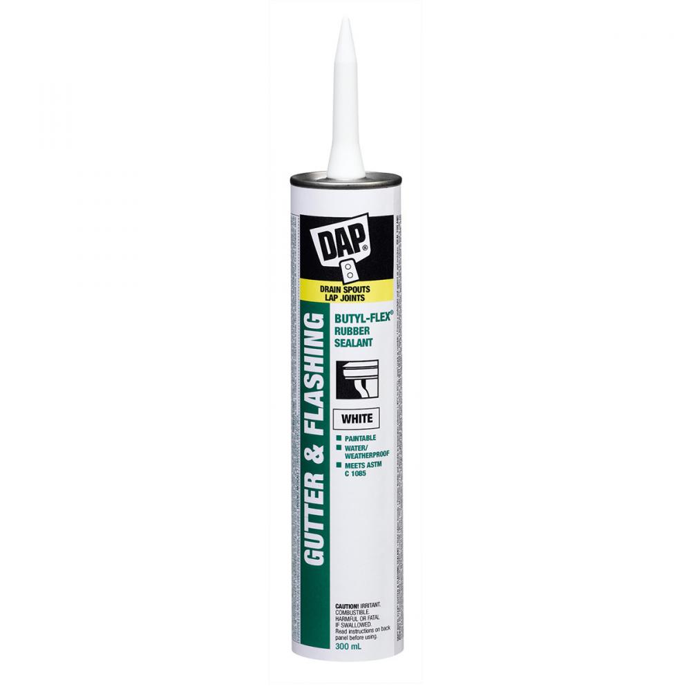 Butyl-Flex Gutter & Flashing Sealant 300ml White<span class=' ItemWarning' style='display:block;'>Item is usually in stock, but we&#39;ll be in touch if there&#39;s a problem<br /></span>