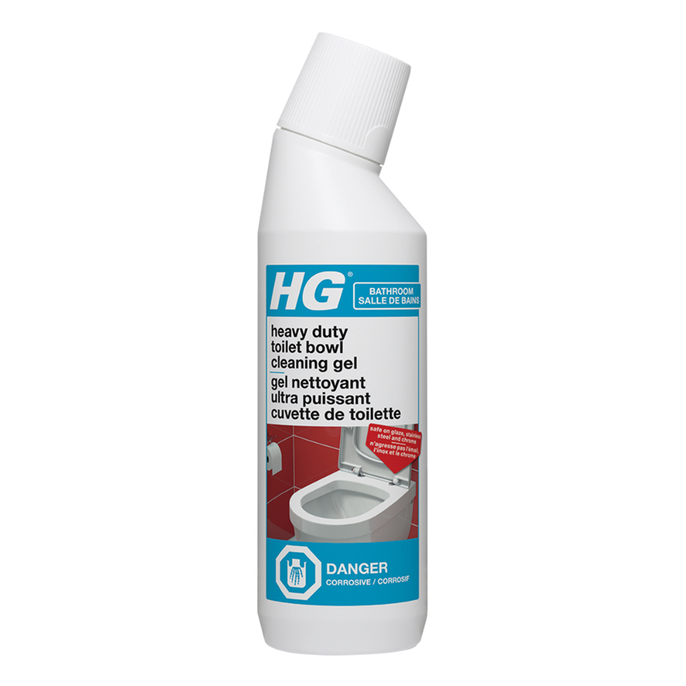 HAZ HG Heavy Duty Toilet Bowl Cleaning Gel 500ml<span class=' ItemWarning' style='display:block;'>Item is usually in stock, but we&#39;ll be in touch if there&#39;s a problem<br /></span>