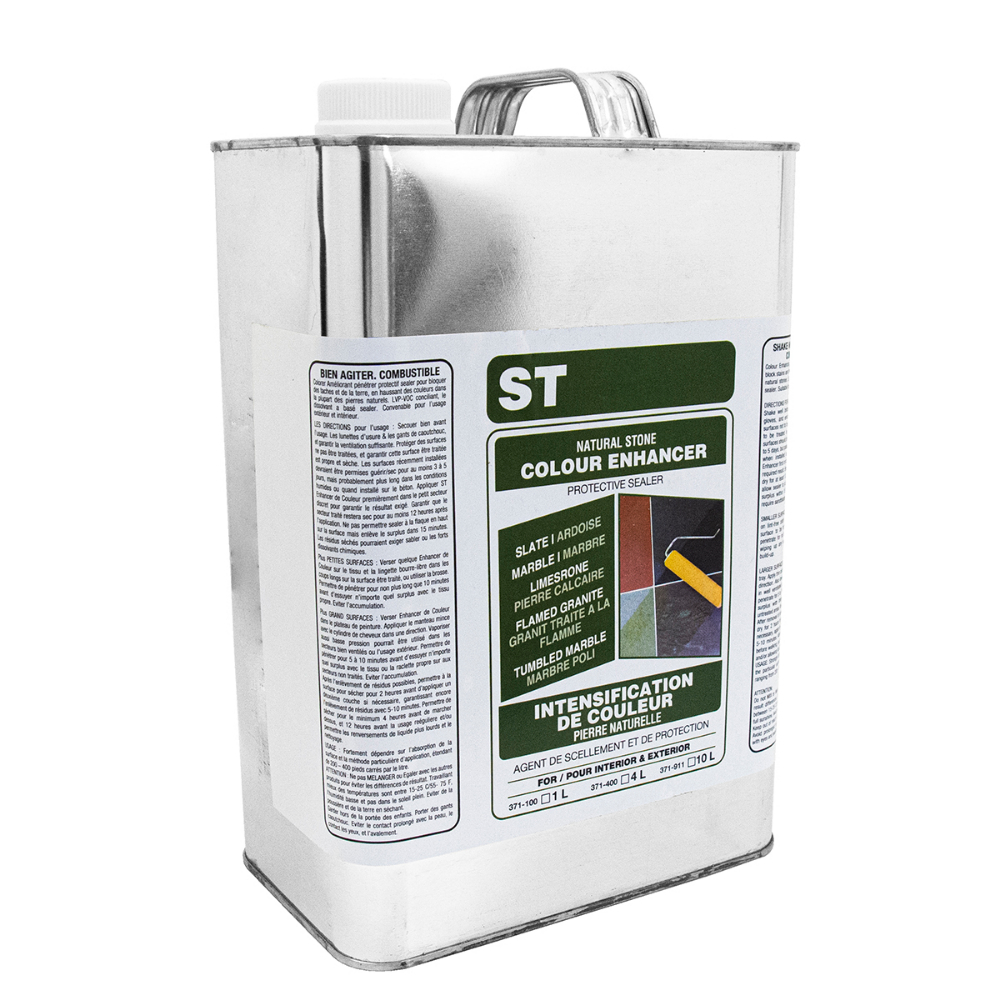 ST Natural Stone Colour Enhancer Protective Sealer 4L<span class=' ItemWarning' style='display:block;'>Item is usually in stock, but we&#39;ll be in touch if there&#39;s a problem<br /></span>