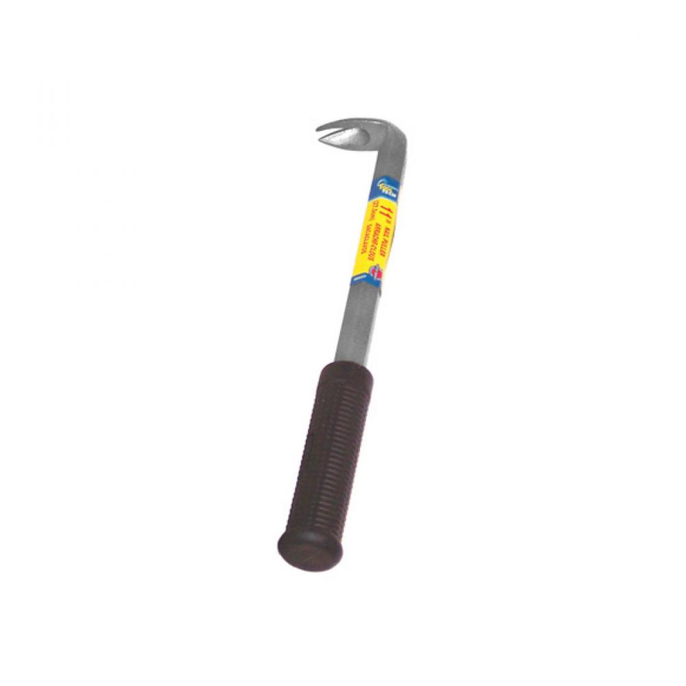 Nail Puller with Molded rubber Handle 11in<span class=' ItemWarning' style='display:block;'>Item is usually in stock, but we&#39;ll be in touch if there&#39;s a problem<br /></span>