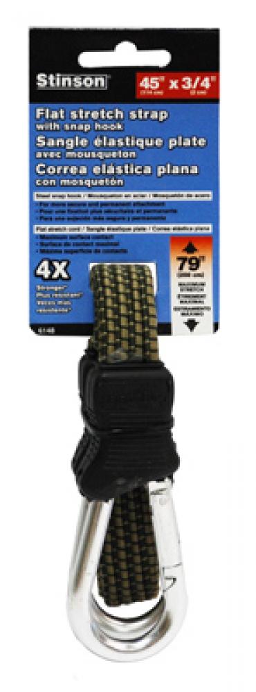 Tie Down Flat Bungee Cord With Snap Hook 3/4in x 45in<span class=' ItemWarning' style='display:block;'>Item is usually in stock, but we&#39;ll be in touch if there&#39;s a problem<br /></span>