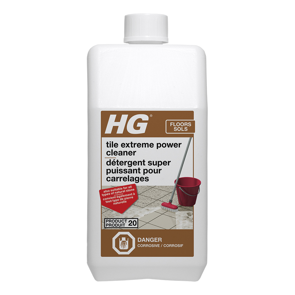 HAZ HG Tile Extreme Power Cleaner Concentrate (Product 20) 1L<span class=' ItemWarning' style='display:block;'>Item is usually in stock, but we&#39;ll be in touch if there&#39;s a problem<br /></span>