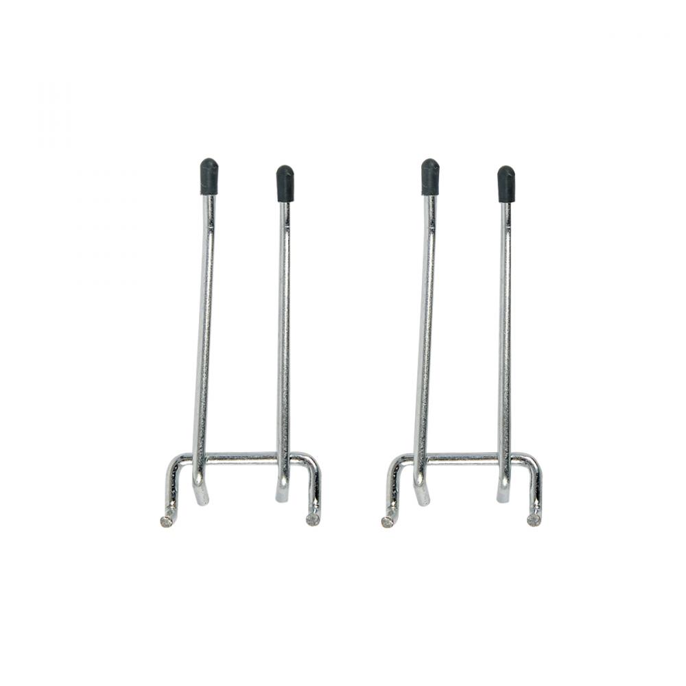 Double Arm Peg Hooks 4in 2pk<span class=' ItemWarning' style='display:block;'>Item is usually in stock, but we&#39;ll be in touch if there&#39;s a problem<br /></span>