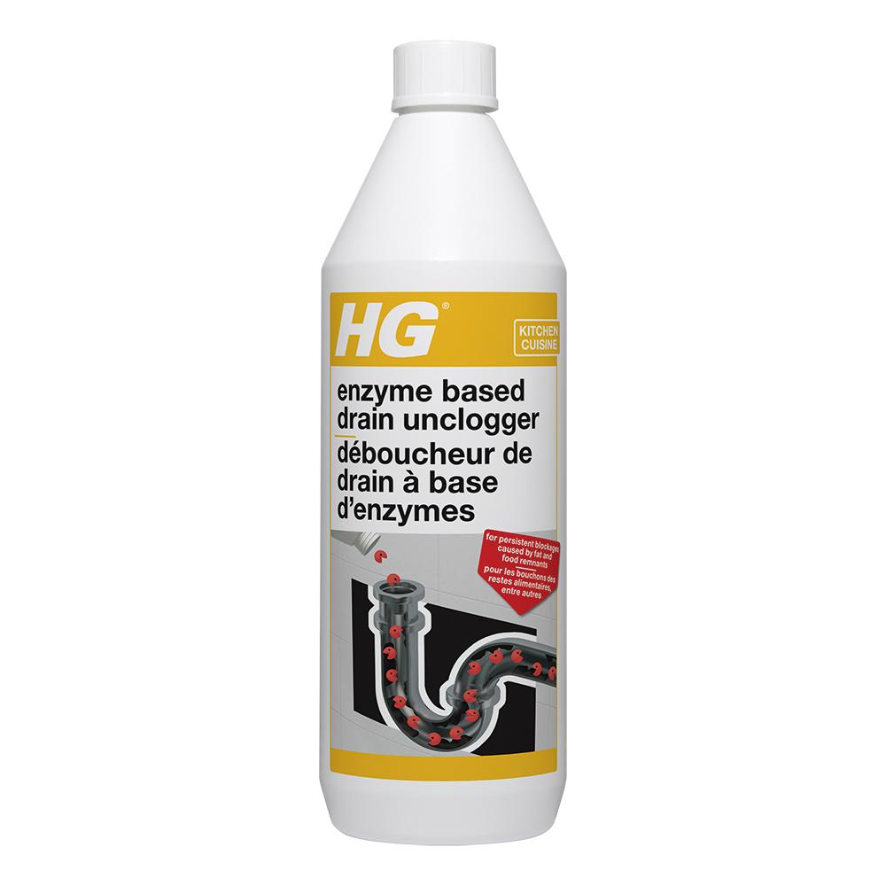 HG Kitchen Enzyme Based Drain Cleaner/Unclogger 1L<span class=' ItemWarning' style='display:block;'>Item is usually in stock, but we&#39;ll be in touch if there&#39;s a problem<br /></span>