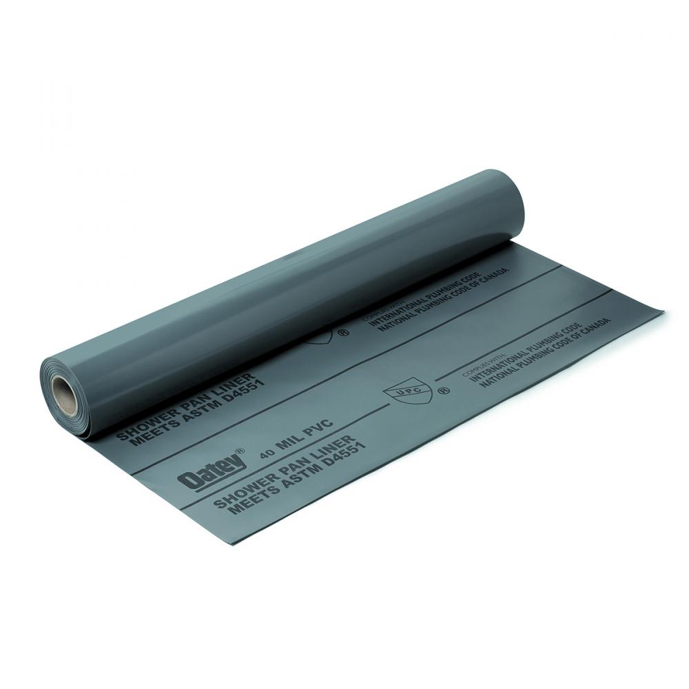 PVC Shower Pan Liner 5ft x 40ft 40ml Grey<span class=' ItemWarning' style='display:block;'>Item is usually in stock, but we&#39;ll be in touch if there&#39;s a problem<br /></span>