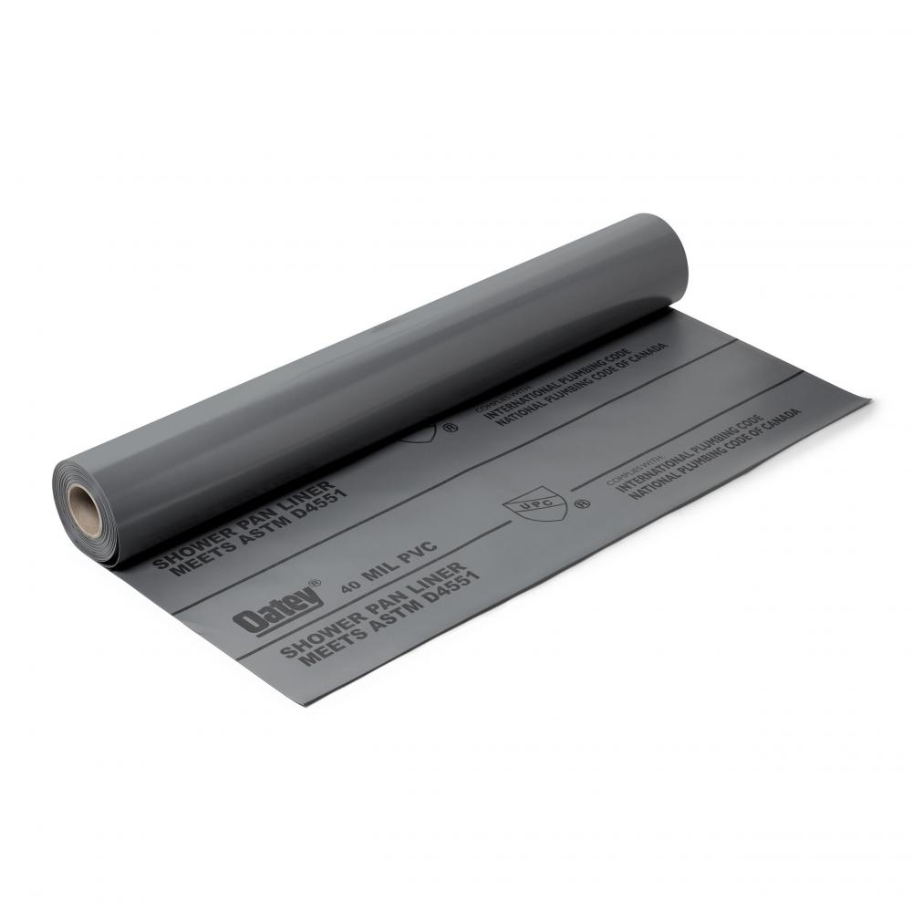 PVC Shower Pan Liner 6ft x 100ft 40ml Grey<span class=' ItemWarning' style='display:block;'>Item is usually in stock, but we&#39;ll be in touch if there&#39;s a problem<br /></span>