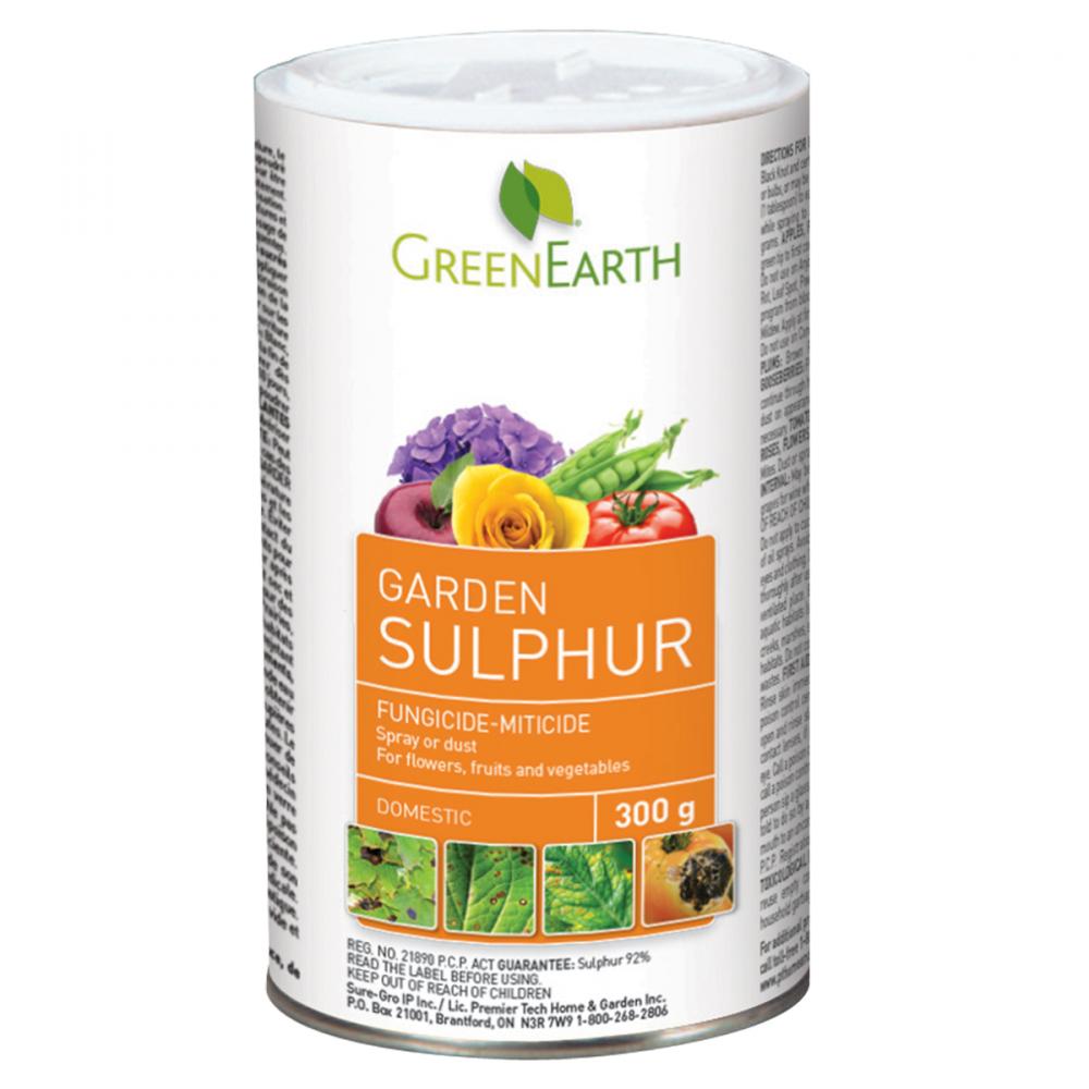 Green Earth Garden Sulphur Sprayable Powder 300 G<span class=' ItemWarning' style='display:block;'>Item is usually in stock, but we&#39;ll be in touch if there&#39;s a problem<br /></span>