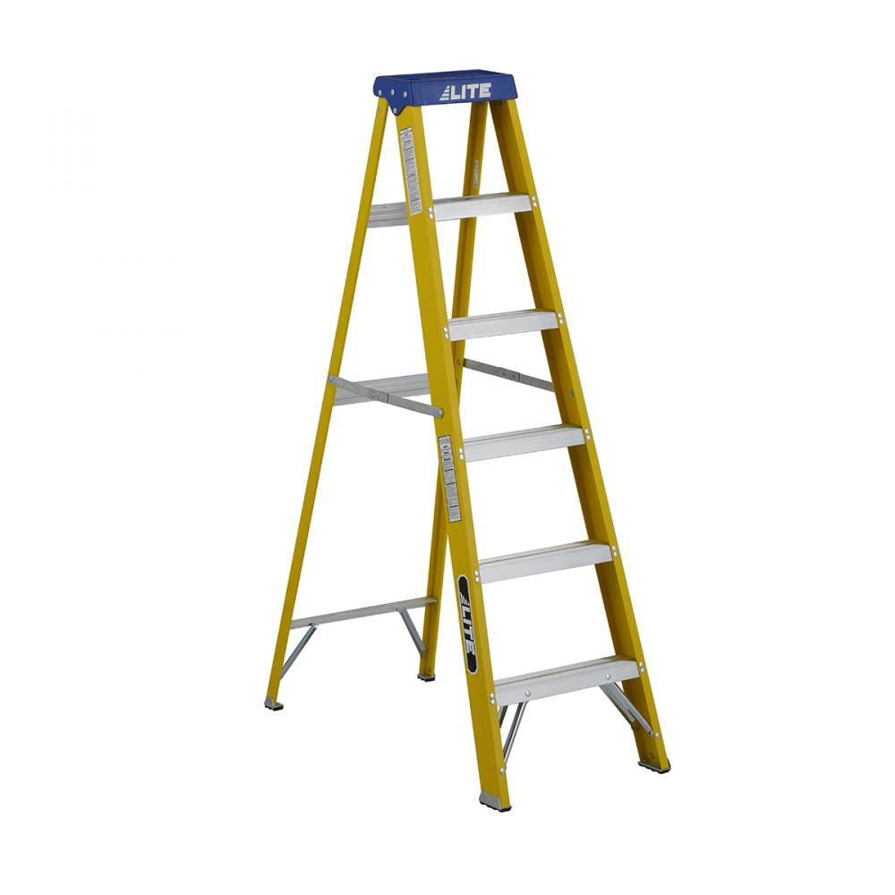 LP-60697 H.D. Fiberglass Stepladder 6ft<span class=' ItemWarning' style='display:block;'>Item is usually in stock, but we&#39;ll be in touch if there&#39;s a problem<br /></span>